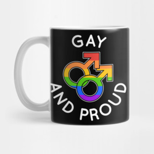 Gay and Proud LGBTQ Pride Equality Gift Mug