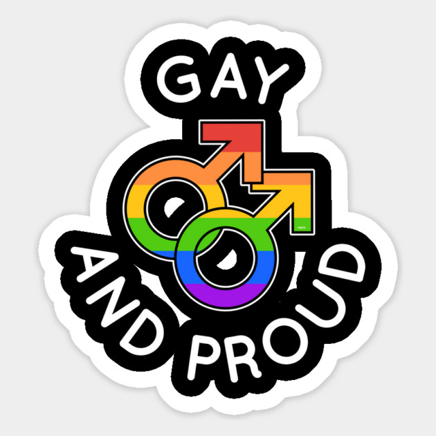 Gay and Proud LGBTQ Pride Equality Gift Magnet by creative