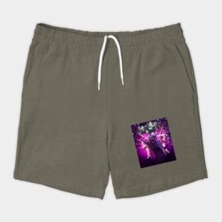 Disco Cat Rave Shorts